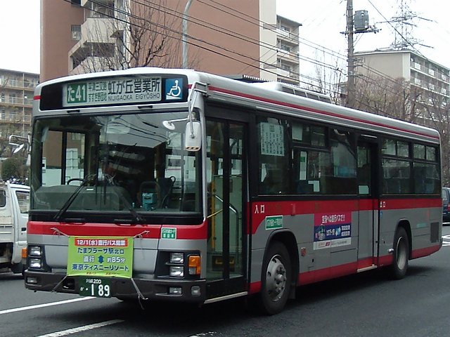 東急バス Nj355 路線バス車両アルバム
