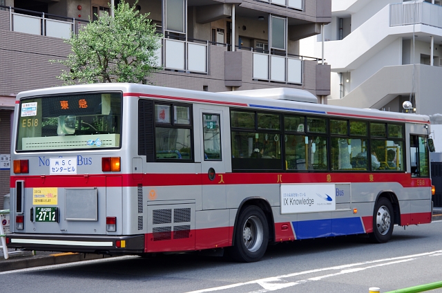 東急バス E518 路線バス車両アルバム